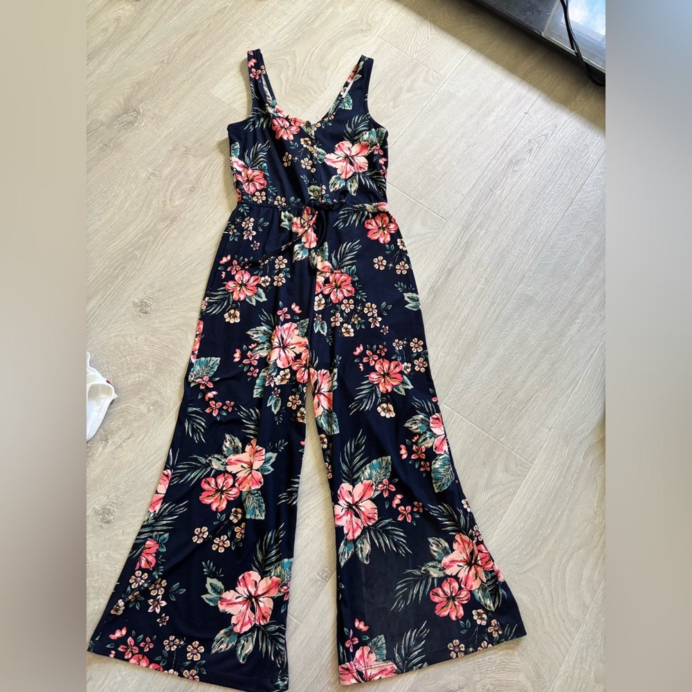 Floral jumpsuit